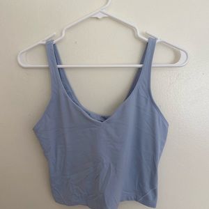 lululemon align tank in color blue linen